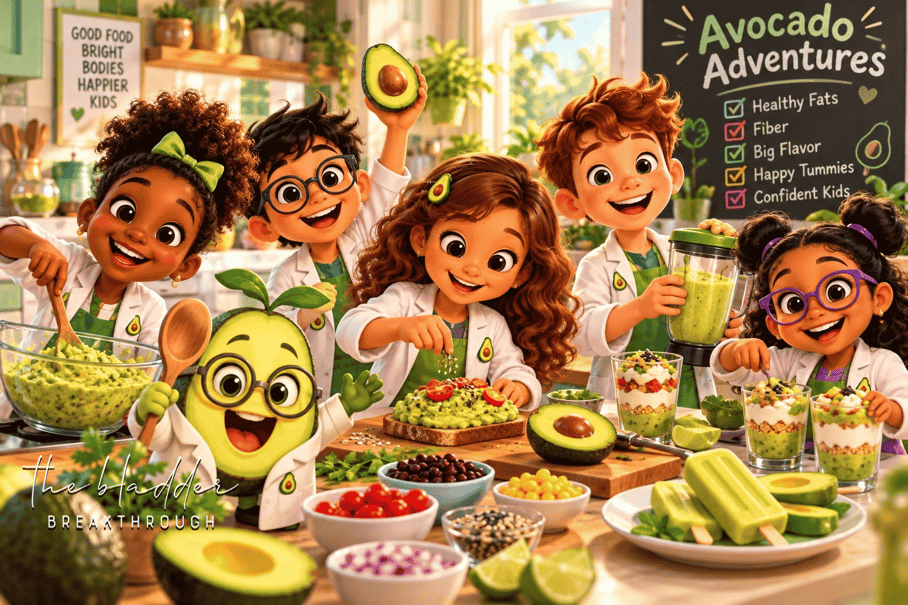 adorable young scientists - avocado kitchen